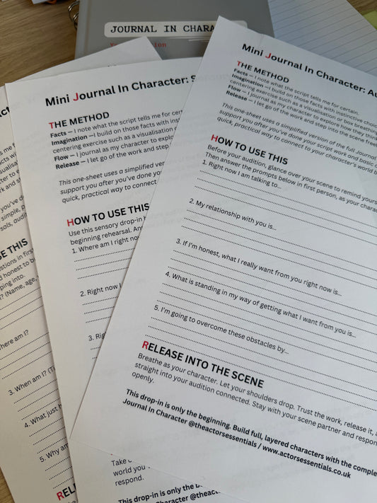 Journal In Character - Quick Drop-Ins Pack